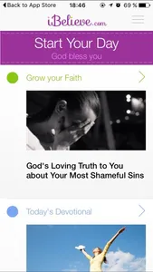 Women’s Bible Devotional by iBelieve screenshot 0