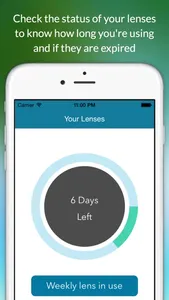 EasyLens - Contact Lenses Tracker & Reminder screenshot 0