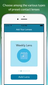 EasyLens - Contact Lenses Tracker & Reminder screenshot 1