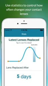 EasyLens - Contact Lenses Tracker & Reminder screenshot 3