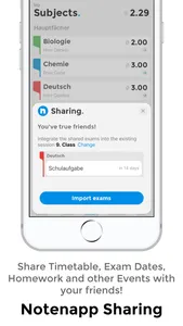 Notenapp - digital school tool screenshot 6