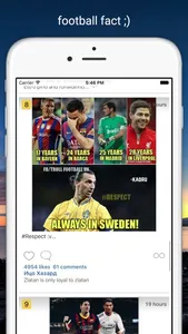 Troll Football - new point of view about the world of football, realtime comments: clubs, players, officials screenshot 1
