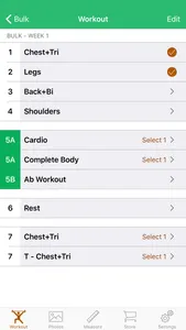 90 Day Workout Tracker BB screenshot 3