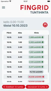 Tuntihinta screenshot 5