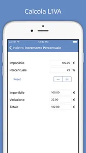 Calcoli Commerciali screenshot 2