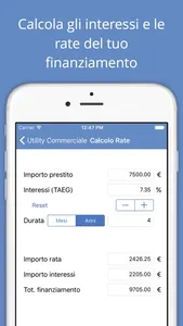 Calcoli Commerciali screenshot 3