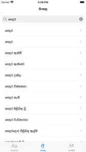 iSinDict - Sinhala dictionary screenshot 5