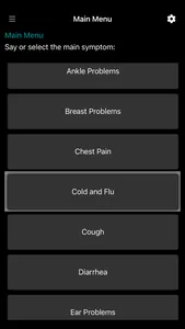 CheckMySymptoms screenshot 2