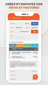 Artinove－ Devis Facture facile screenshot 2