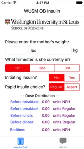 WUSM OB Insulin screenshot 0