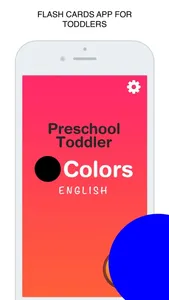 Colors Flashcard for babies and preschool screenshot 0