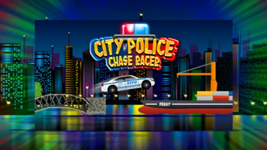 A Crazy City Police Chase Stunt Jump Traffic Racer Simulator Game screenshot 0