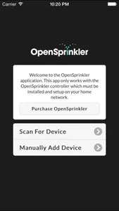 OpenSprinkler screenshot 0