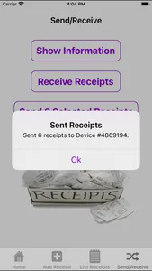 iReceiptList screenshot 4