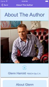 Pain Control Hypnosis by Glenn Harrold screenshot 1