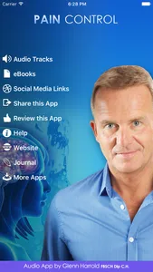 Pain Control Hypnosis by Glenn Harrold screenshot 2