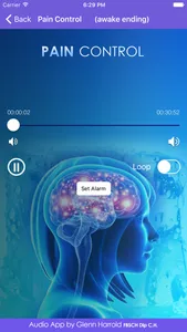 Pain Control Hypnosis by Glenn Harrold screenshot 3