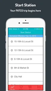 PATCO Schedule screenshot 0