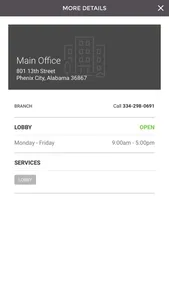 Phenix-Girard Mobile Bank screenshot 2