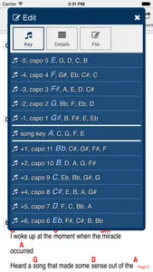 GuitarTapp ChordPro screenshot 2