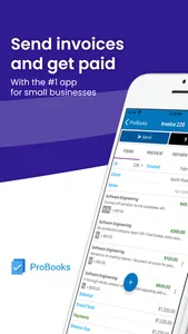 Invoice Maker Simple: ProBooks screenshot 0