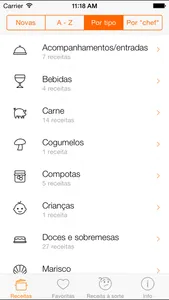 Receitas Nham screenshot 2