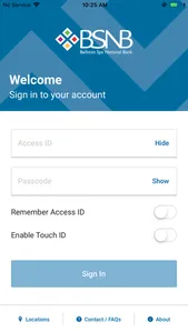 BSNB Mobile Banking screenshot 1