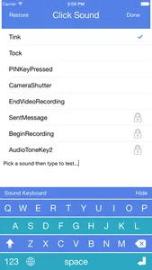 Keyboard Sound - Customize Typing, Clicks Tone, Color themes screenshot 2