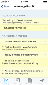 Astrology Chinese Numerology screenshot 1