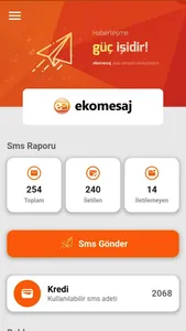 Ekomesaj - Toplu Sms screenshot 0