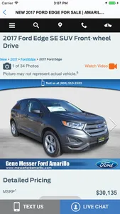 Gene Messer Ford Amarillo screenshot 3