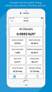 Air Density & RAD meter PRO screenshot 0