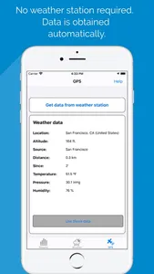 Air Density & RAD meter PRO screenshot 1