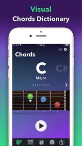 Guitar Tuner Easy tune chords screenshot 5