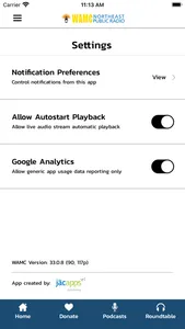 WAMC screenshot 2