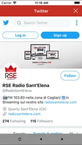 Radio Sant'Elena screenshot 3