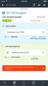 Můj vlak screenshot 2