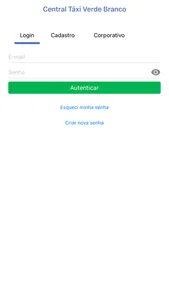 Central Táxi Verde Branco screenshot 1