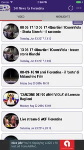 24h News for Fiorentina screenshot 2