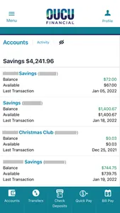 OUCU Financial Mobile screenshot 2