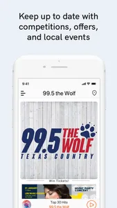 99.5 the Wolf KPLX screenshot 2