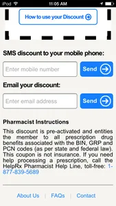 HelpRx Mobile Prescription Discounts screenshot 3