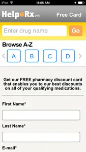HelpRx Mobile Prescription Discounts screenshot 4