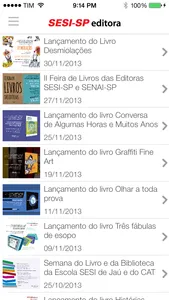 Livros SESI SP screenshot 1