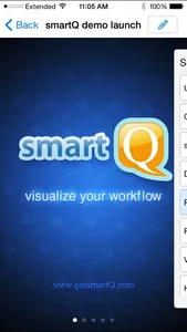 smartQ - workflow management screenshot 0