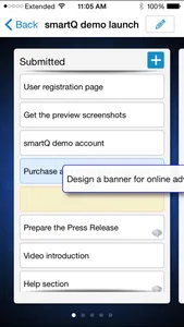 smartQ - workflow management screenshot 1