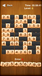 Arabic numerals cross－Sudoku Number@Puzzle screenshot 0