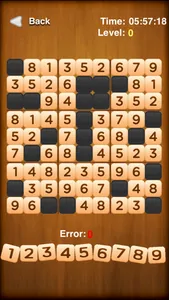 Arabic numerals cross－Sudoku Number@Puzzle screenshot 1