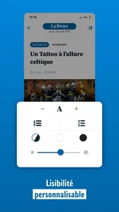 La Broye journal screenshot 4