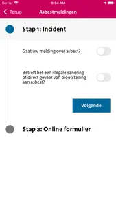 Asbestwerkzaamheden screenshot 4